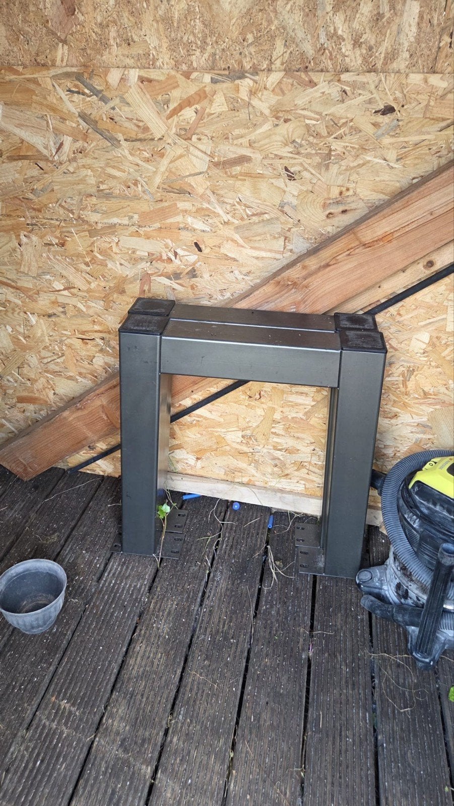 2 metalen tafelpoten - Stevig en modern design, Ophalen