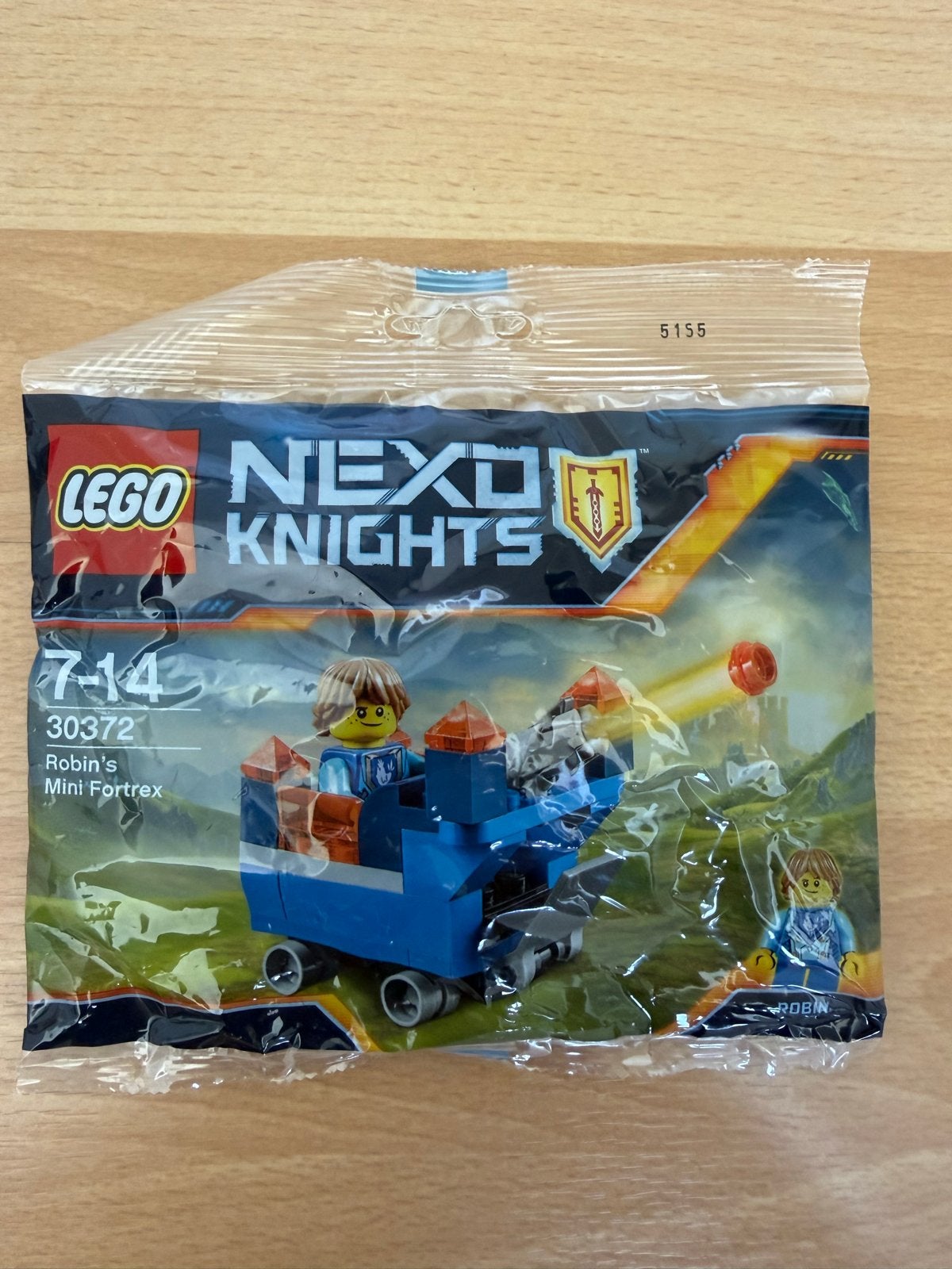 LEGO Nexo Knights 30372 Robin's Mini Fortrex Polybag, Ophalen of Verzenden, Nieuw, Overige merken