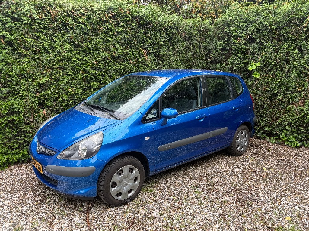 Honda Jazz 1.2 I S 2004 Blauw, 40 €/maand, 4 cilinders, Blauw, Origineel Nederlands