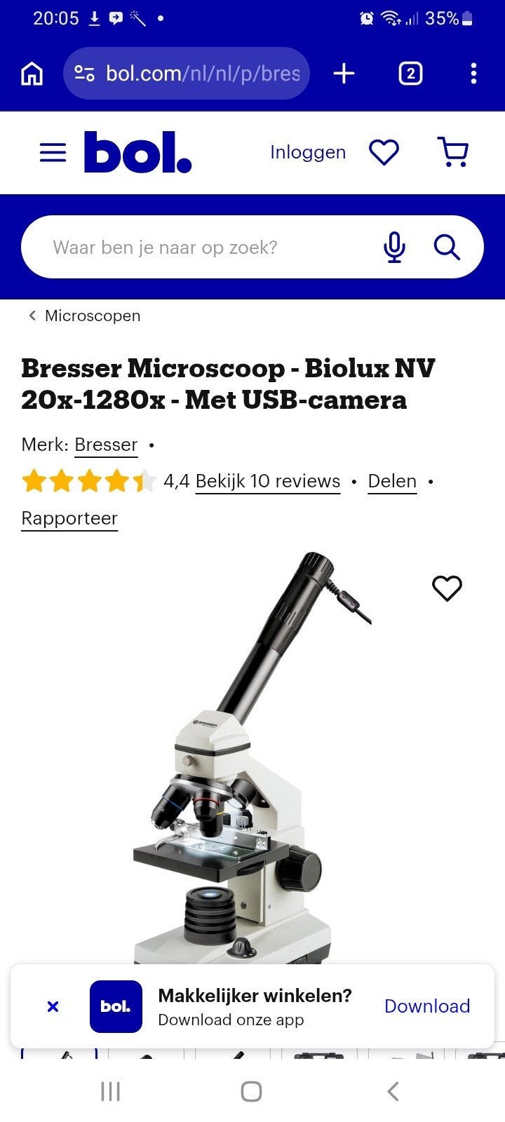 MIKROSHOP BIOLUX NV, Ophalen, Nieuw, Elektrisch