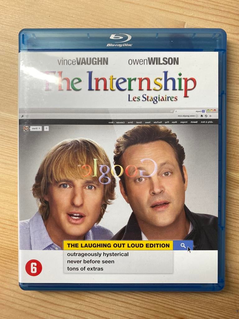 The Internship - NL bluray uitgave, Ophalen of Verzenden, Zo goed als nieuw