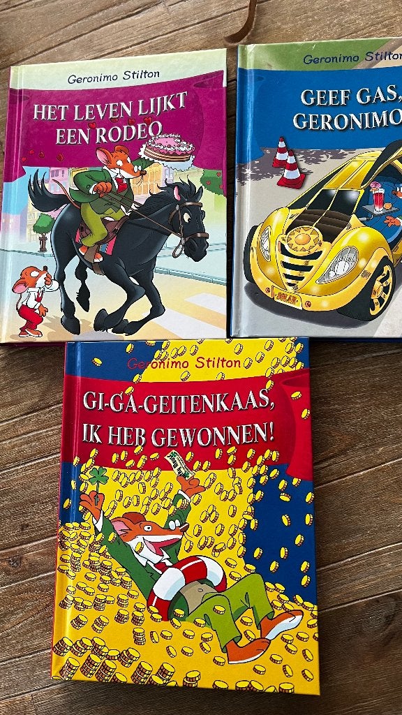 Geronimo Stilton boekjes nieuw 3 stuks, Ophalen, Nieuw, Geronimo Stilton