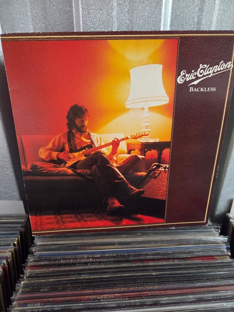 Vinyl lp ERIC CLAPTON: BACKLESS, LP, Gebruikt, Ophalen of Verzenden, Gatefold hoes