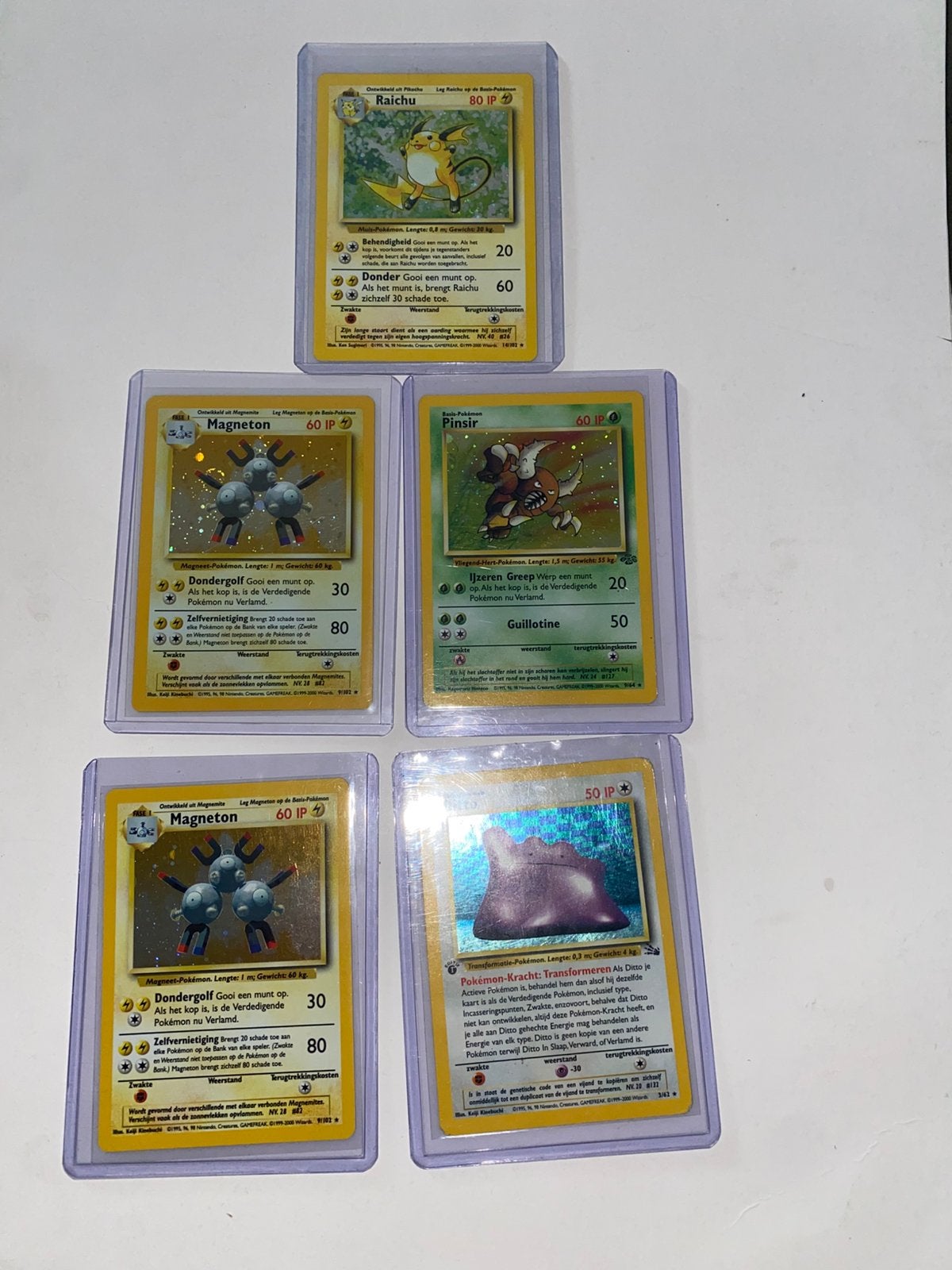 Base set 1999 1st edition dutch, Ophalen of Verzenden, Zo goed als nieuw