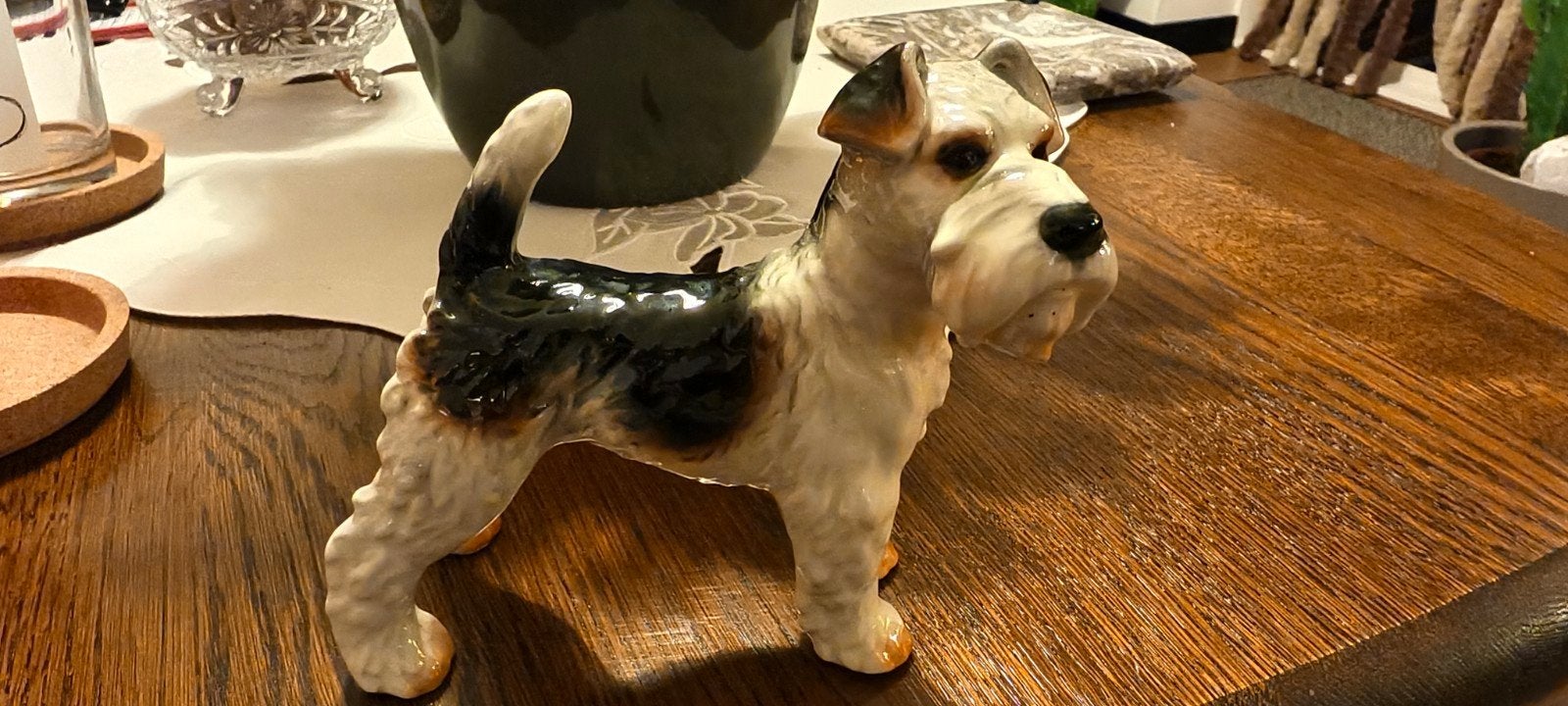 Goebel Terriër beeldje - Vintage porseleinen hond, Ophalen of Verzenden, Gebruikt, Dier