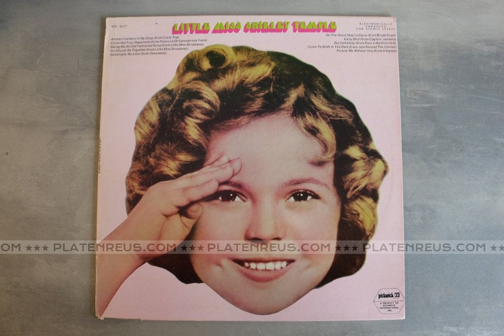 LP Shirley Temple – Little Miss Shirley Temple 4591, LP, Gebruikt, Pop, 12 inch