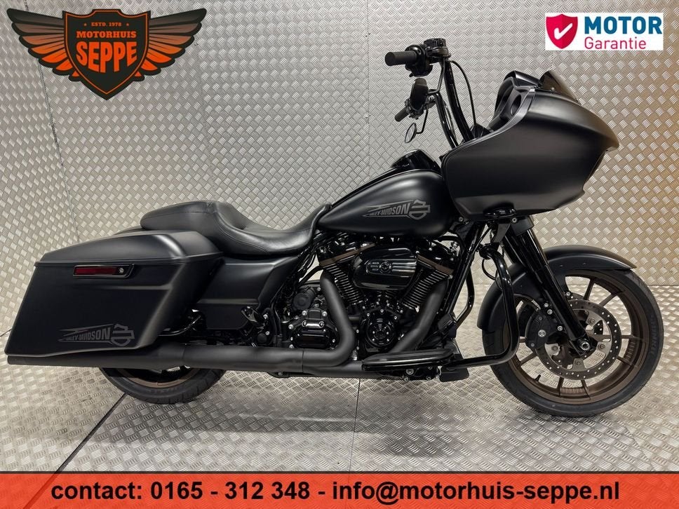 HARLEYDAVIDSON ROAD GLIDE LIMITED FLTRK 2021 Matt Black-Gold, Motoren, Motoren | Harley-Davidson, 2 cilinders, Chopper, Bedrijf