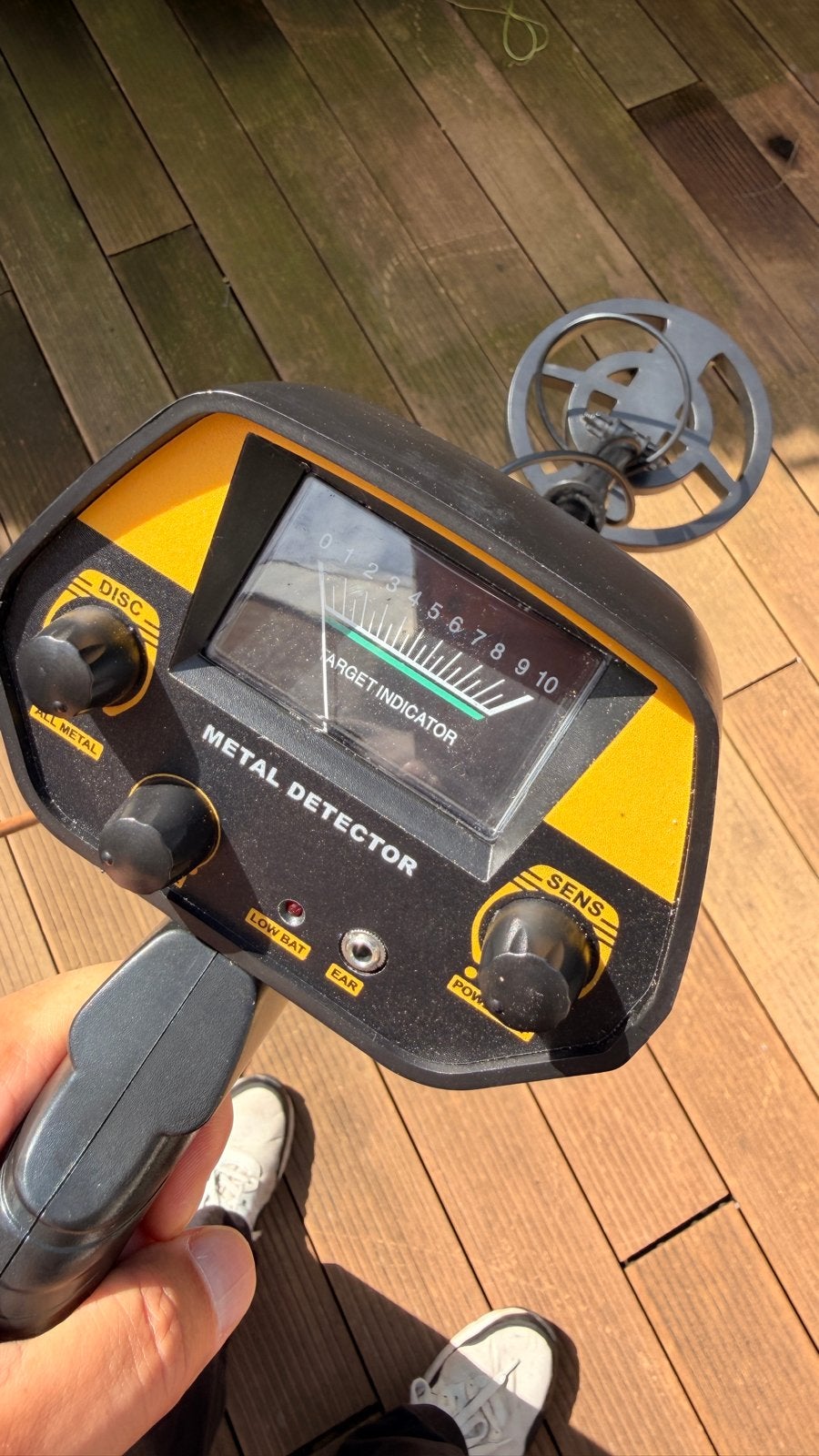 Vosoi metaaldetector, Ophalen of Verzenden, Zo goed als nieuw, Overige merken