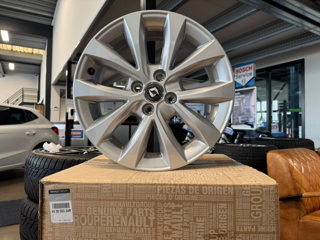 Lichtmetalenvelgen set nieuw Renault Clio, Auto-onderdelen, Ophalen, Velg(en), Nieuw, 17 inch