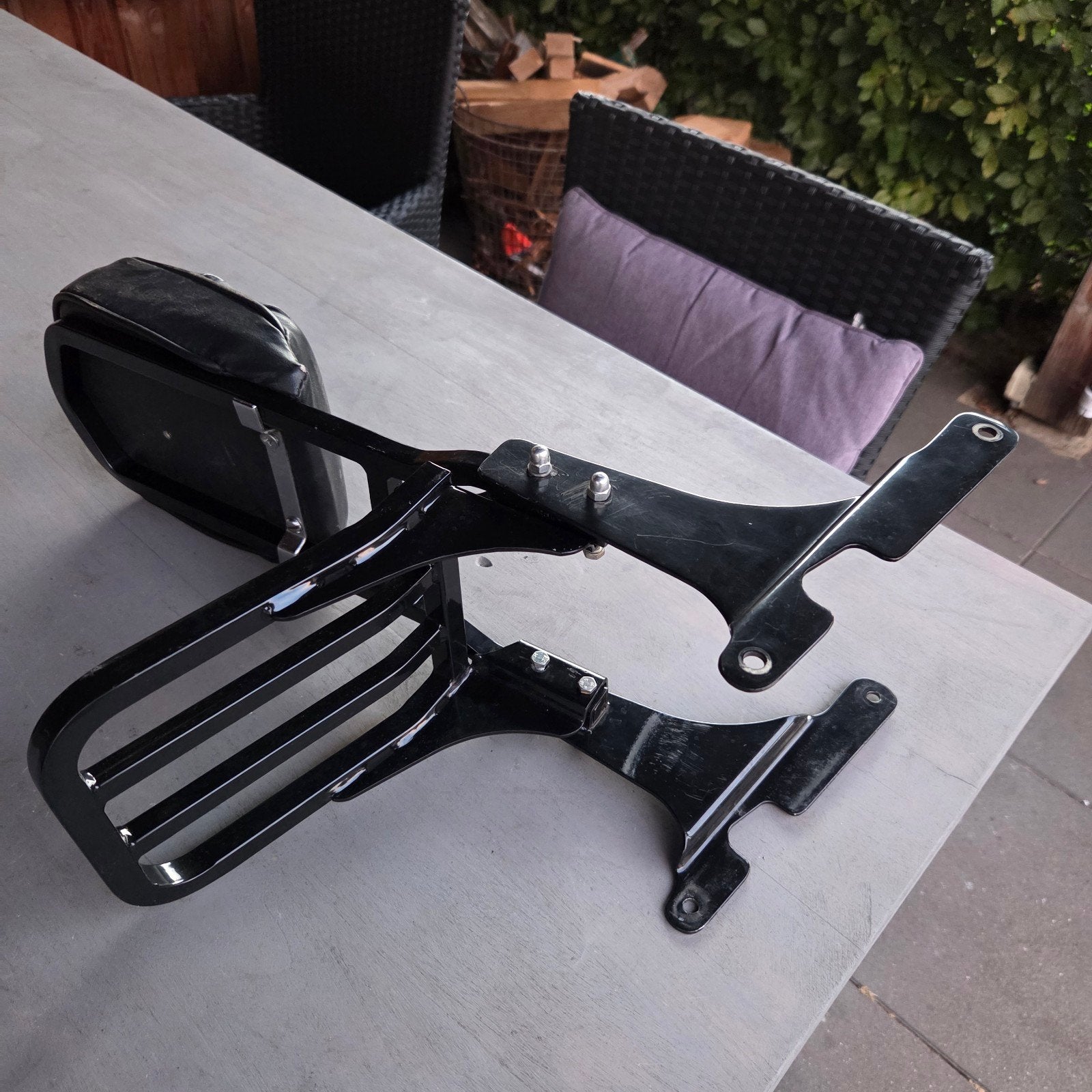 Sissybar met baggagerekje.Sportster., Motoren, Onderdelen | Harley-Davidson, Ophalen of Verzenden