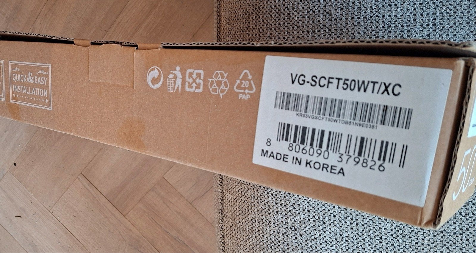 Samsung The Frame lijst Zwart (50 inch) 2020, Verzenden
