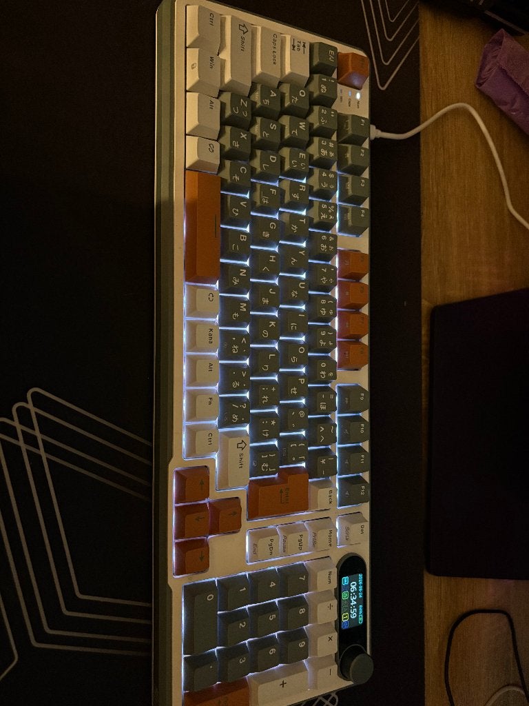 Royal Kludge S98 Japanese Edition, Computers en Software, Ophalen, Hot-swappable, Zo goed als nieuw, Draadloos