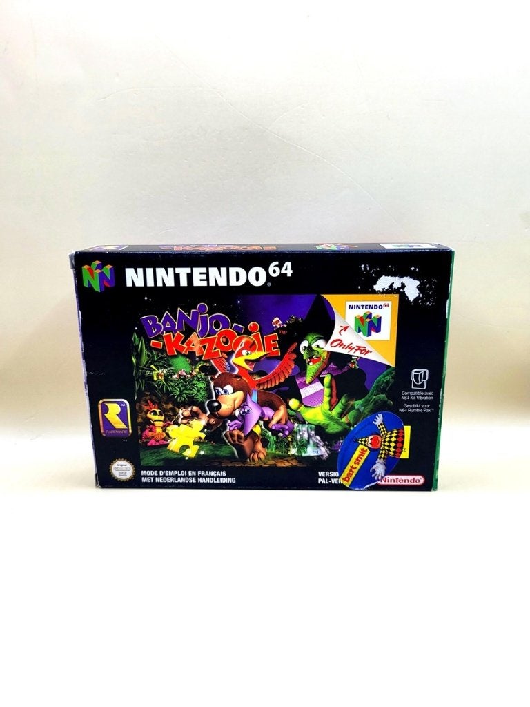 Banjo Kazooie Compleet - Nintendo 64 - N64, Spelcomputers en Games, Games | Nintendo 64, Nintendo support, 1 speler, Eén computer