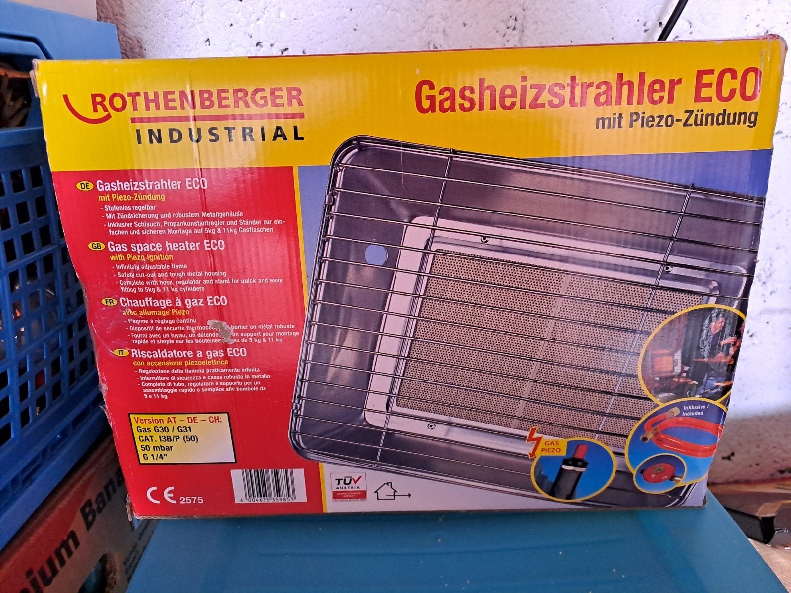 kacheltje compleet nieuw, Huis en Inrichting, Ophalen of Verzenden, Overige brandstoffen, Gaskachel