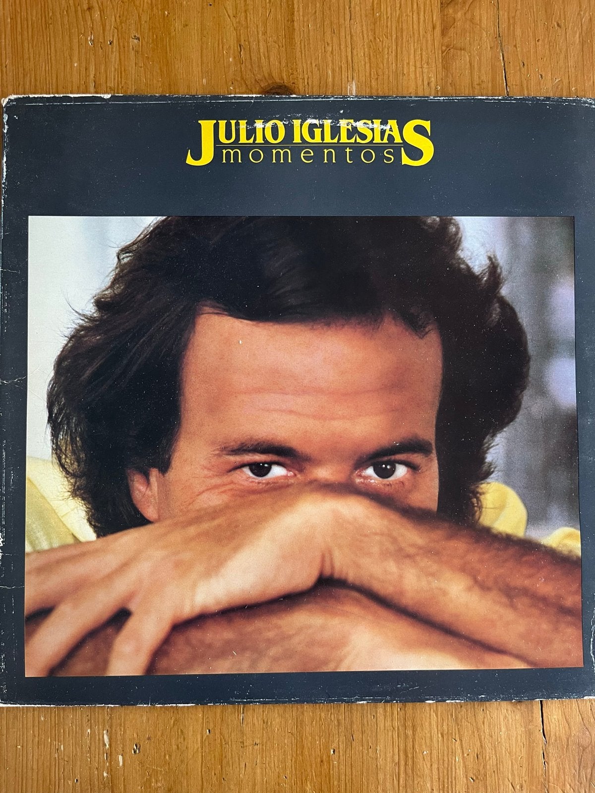 Julio Iglesias - Momentos LP (1982), Ophalen of Verzenden, Gebruikt, Pop, LP