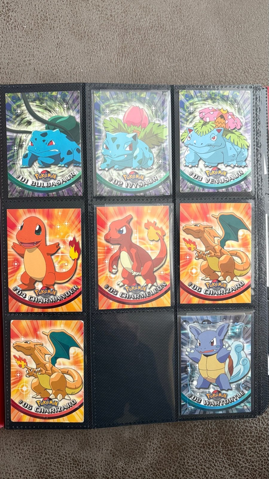 Pokémon Topps TV Animation Edition Kaarten Map, Ophalen of Verzenden, Zo goed als nieuw, Meerdere kaarten