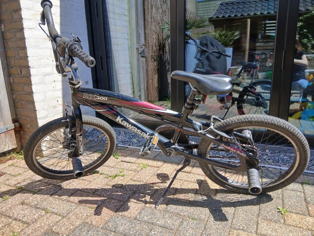 Bx300 kawasaki crossfiets bmx, Fietsen en Brommers, Fietsen | Crossfietsen en BMX, Ophalen, Gebruikt, Staal