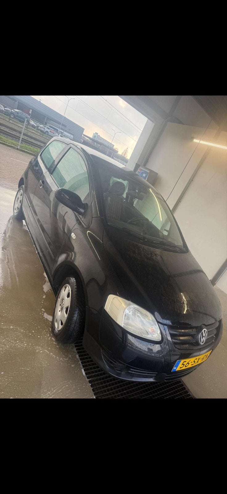 Volkswagen Fox 1.2 40KW 2006 Zwart, Voorwielaandrijving, 4 stoelen, 1198 cc, Origineel Nederlands