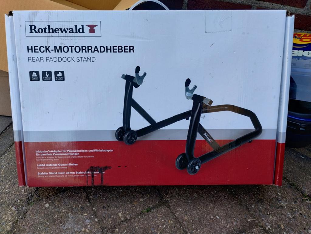 Rothewald paddock stand, Motoren, Verzenden