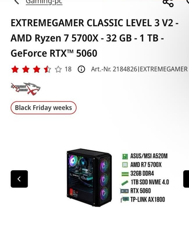 MSI MAG 242C Curved Gaming Monitor - 24 inch Full HD, Curved, VA, Full HD, Minder dan 1 ms