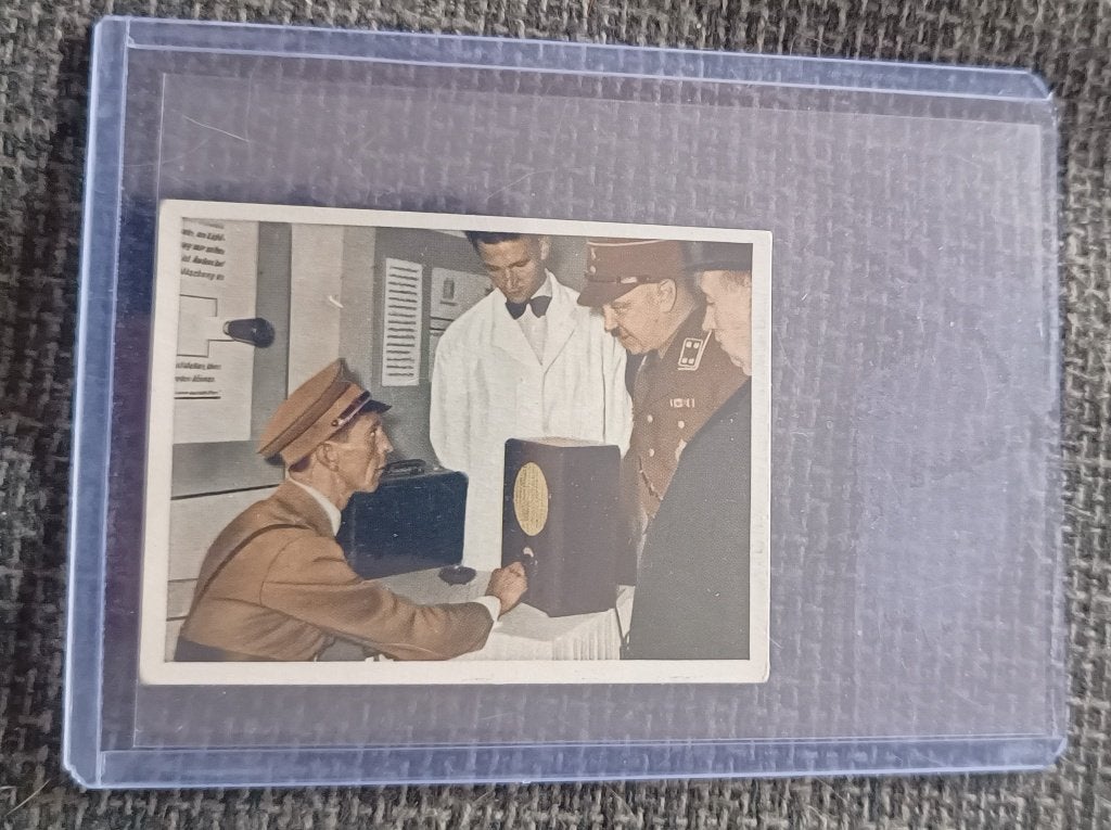 Zeldzaam Joseph Goebbels verzamelplaatje uit 1934, Ophalen of Verzenden, Zo goed als nieuw, Overige onderwerpen, Tweede Wereldoorlog