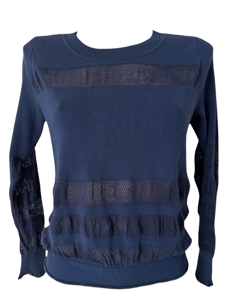 Sandro trui S, Kleding | Dames, Maat 38/40 (M), Blauw, Ophalen of Verzenden, Zo goed als nieuw