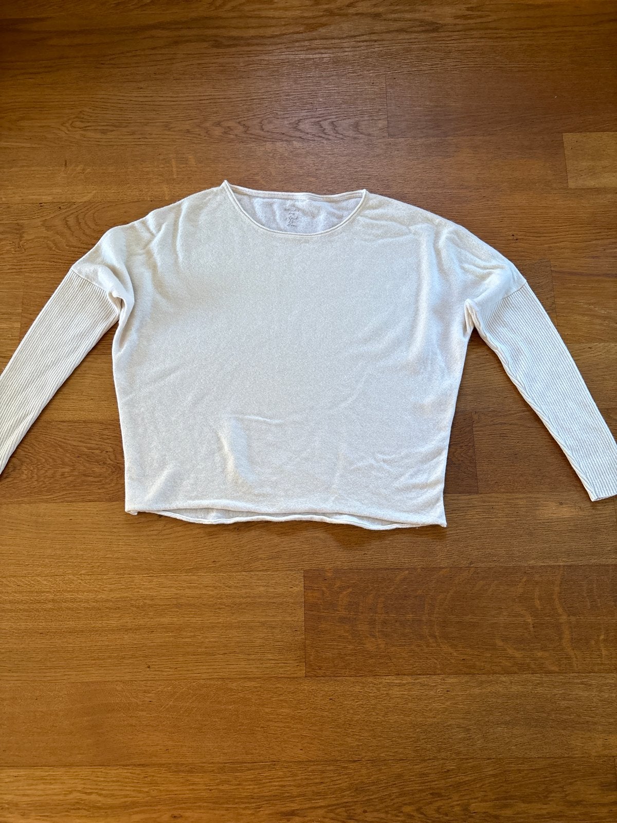 Marccain 100% Cashmere Off-White Trui, Ophalen of Verzenden, Zo goed als nieuw, Maat 38/40 (M), Wit
