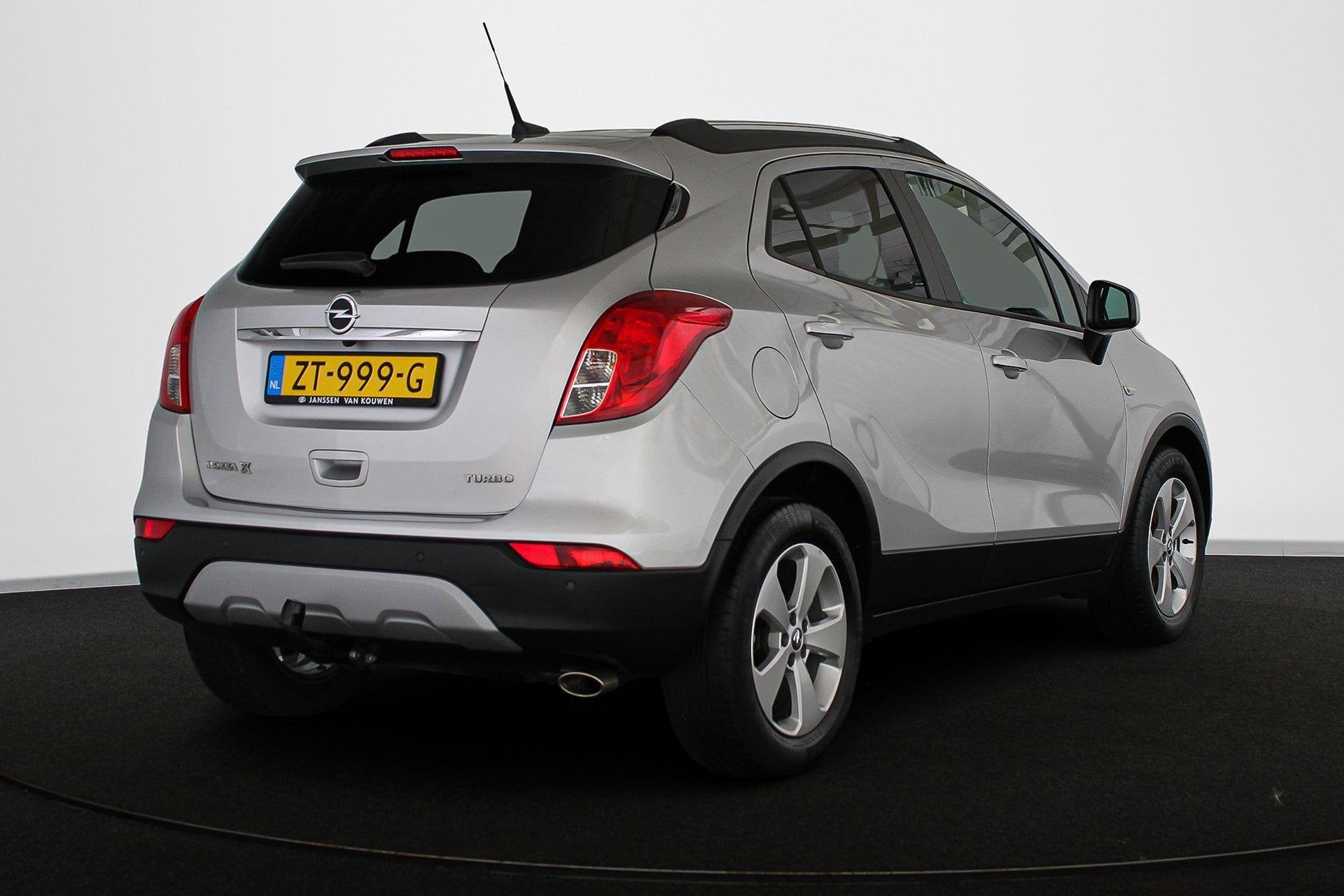 Opel Mokka X 1.4 Turbo Online Edition Trekhaak Navi Camera A, Auto's, Voorwielaandrijving, Stof, Gebruikt, Parkeersensor