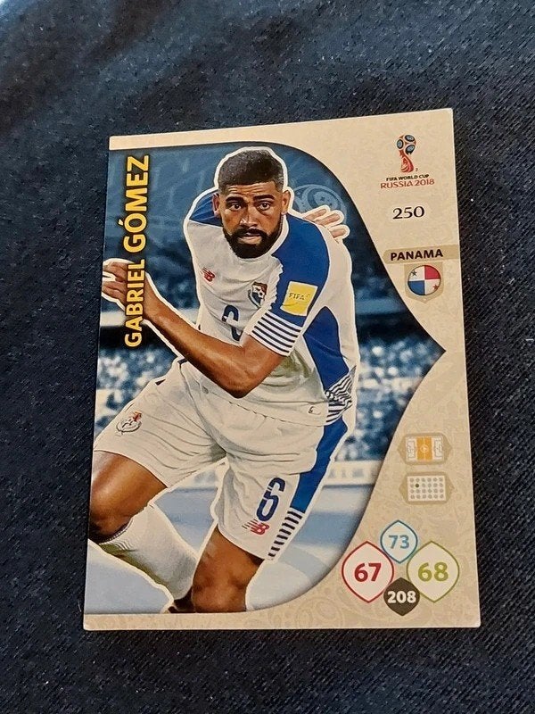 Panini / Voetbalkaart / Gabriel Gomez / Panama / WK 2018, Ophalen of Verzenden, Zo goed als nieuw, Buitenlandse clubs, Poster, Plaatje of Sticker