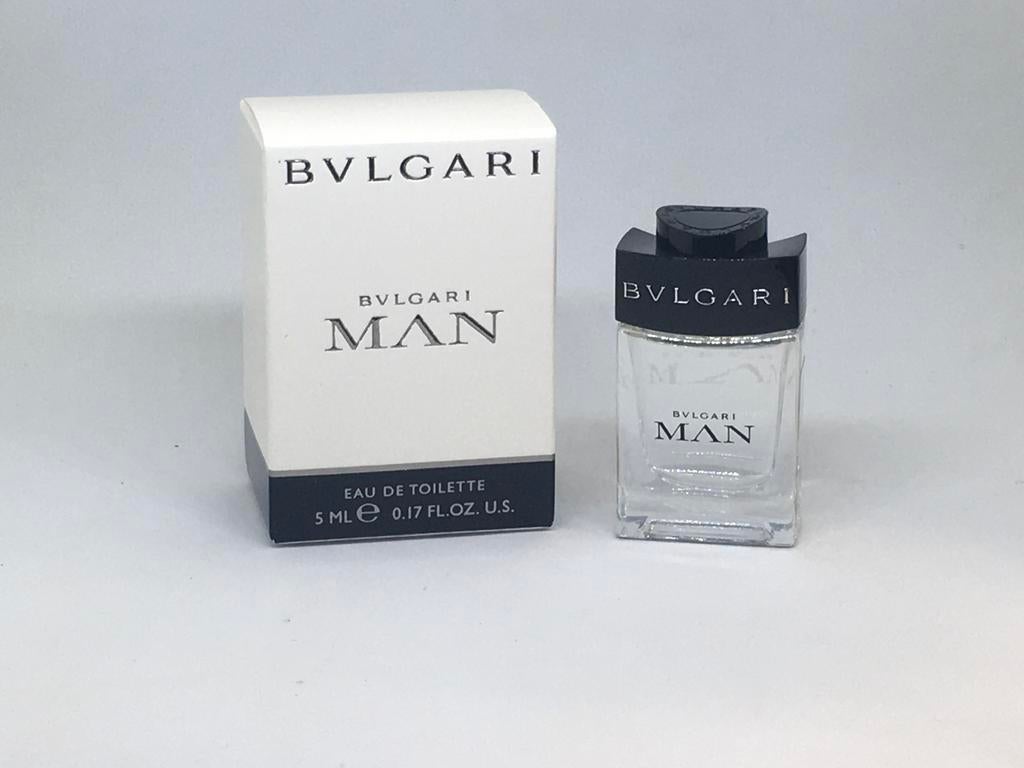 parfumminiatuur man bvlgari 5 ml eau de toilette, Ophalen of Verzenden, Nieuw, Miniatuur, Gevuld