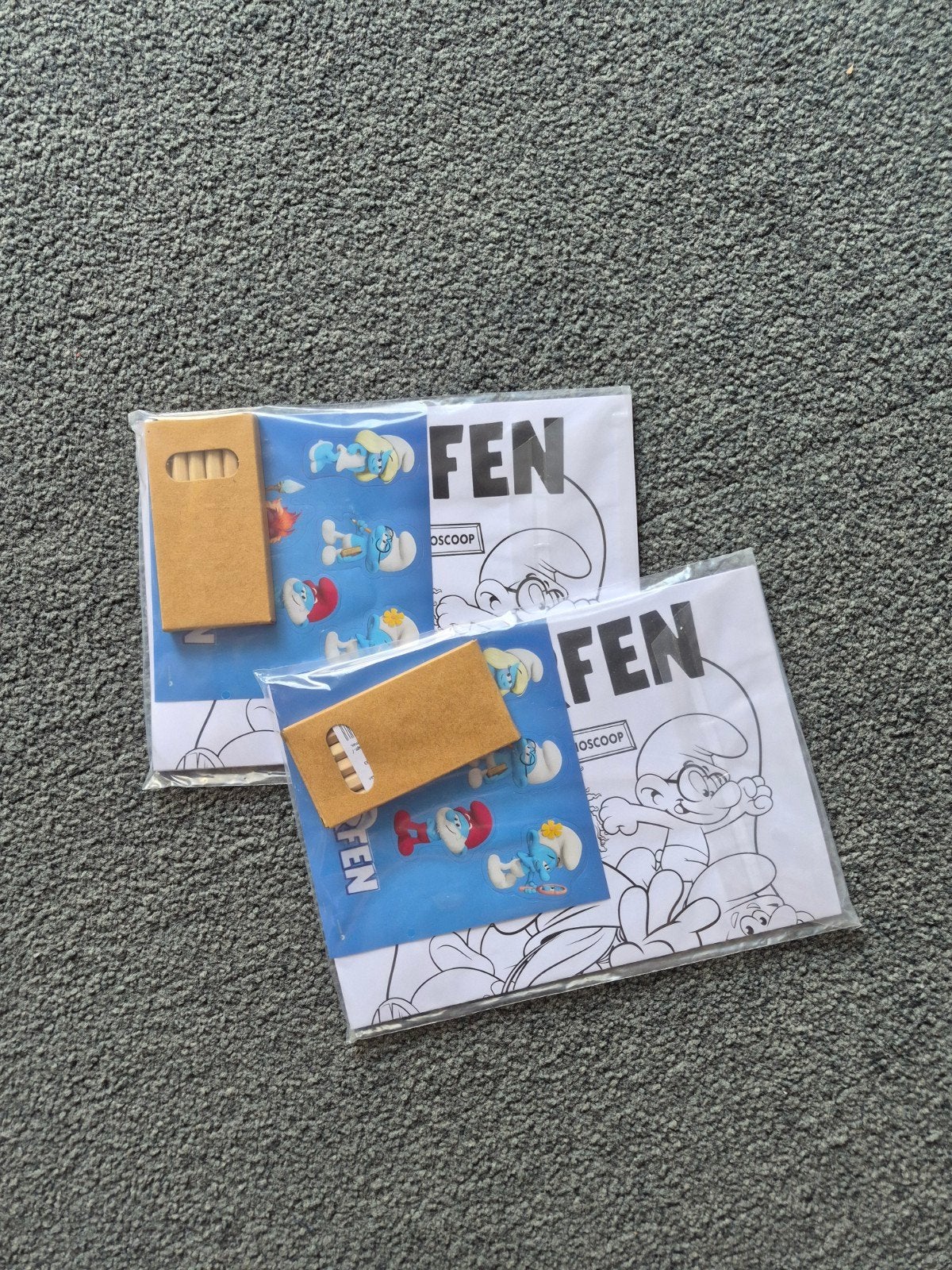 Smurfen, Postzegels en Munten, Ophalen