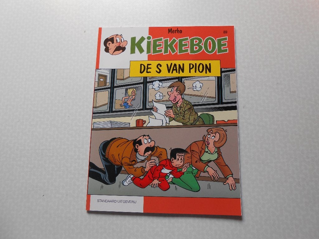 kiekeboe 89 De S van pion 2001 1 ste druk., Eén stripboek, Merho, Nieuw, Ophalen of Verzenden