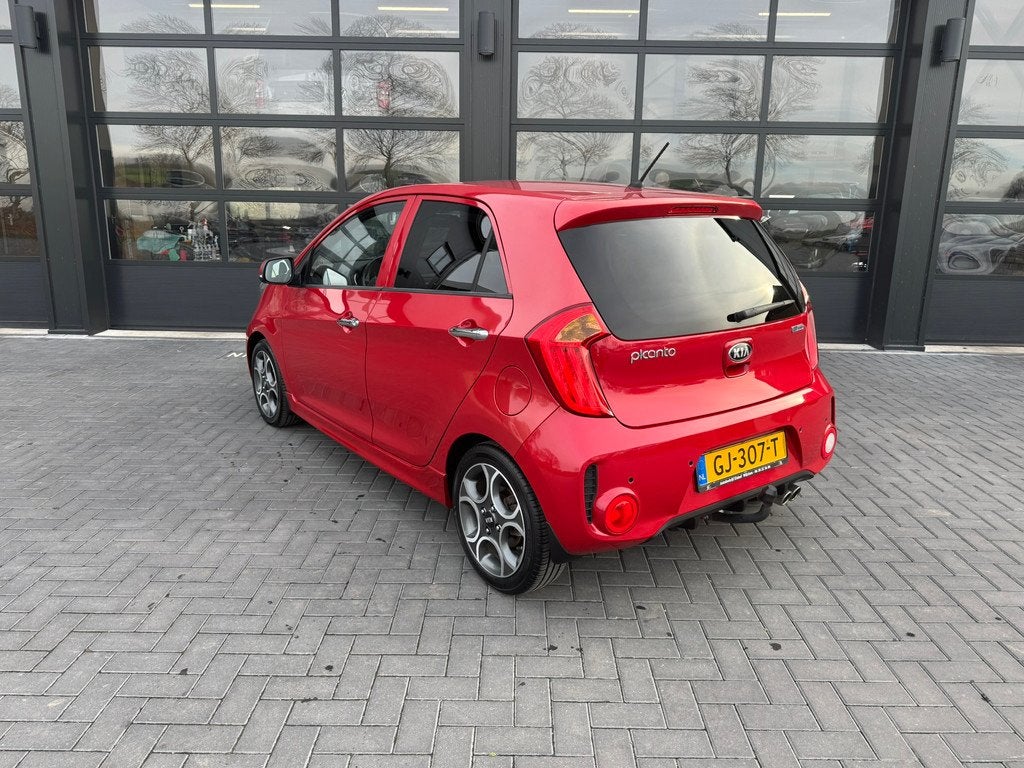 Kia Picanto 1.2 CVVT SportsLine (bj 2015), Auto's, Gebruikt, Stuurwielverwarming, 4 cilinders, 840 kg