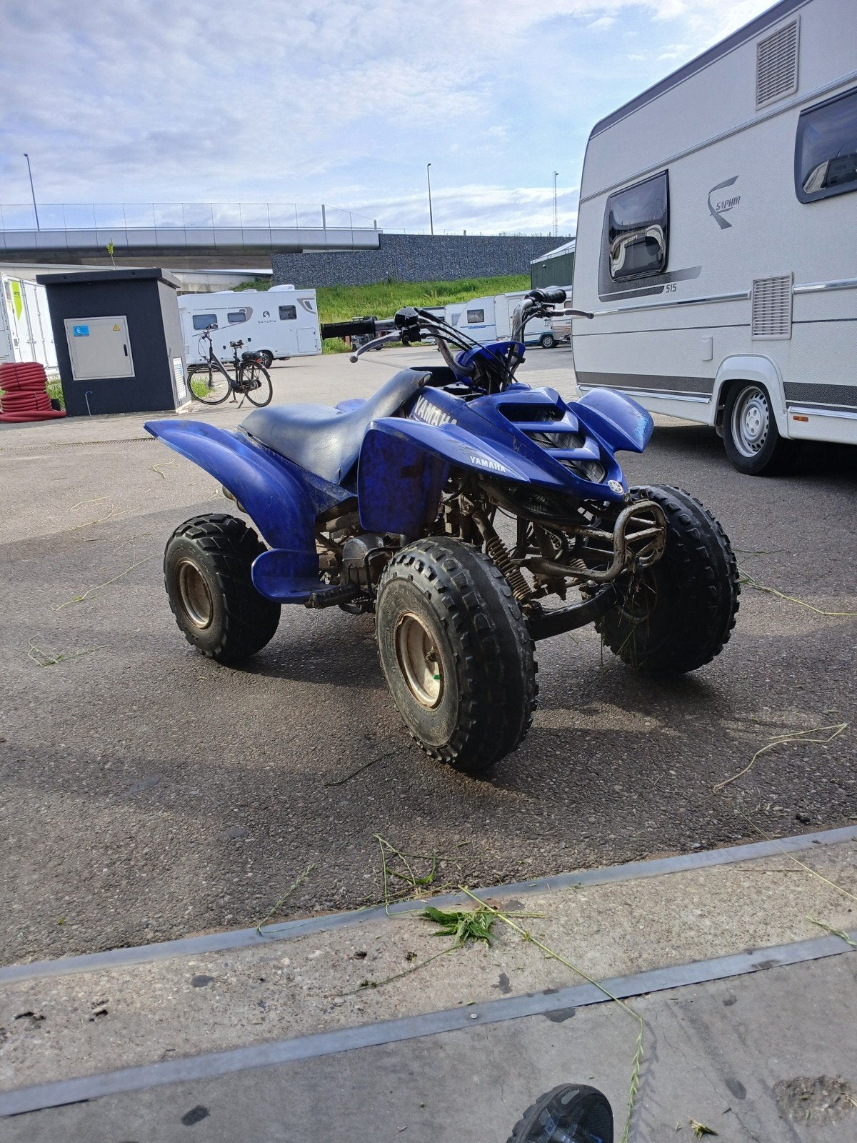 Yamaha raptor 80 cc, Fietsen en Brommers, Ophalen