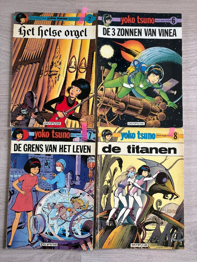 Yoko Tsuno - diverse delen, Meerdere stripboeken, Ophalen of Verzenden, Gelezen