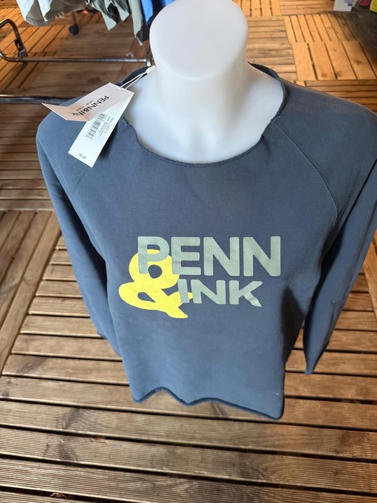 Penn&Ink Liberty Trui - Maat S, Zwart, Nieuw, Ophalen of Verzenden, Penn&Ink