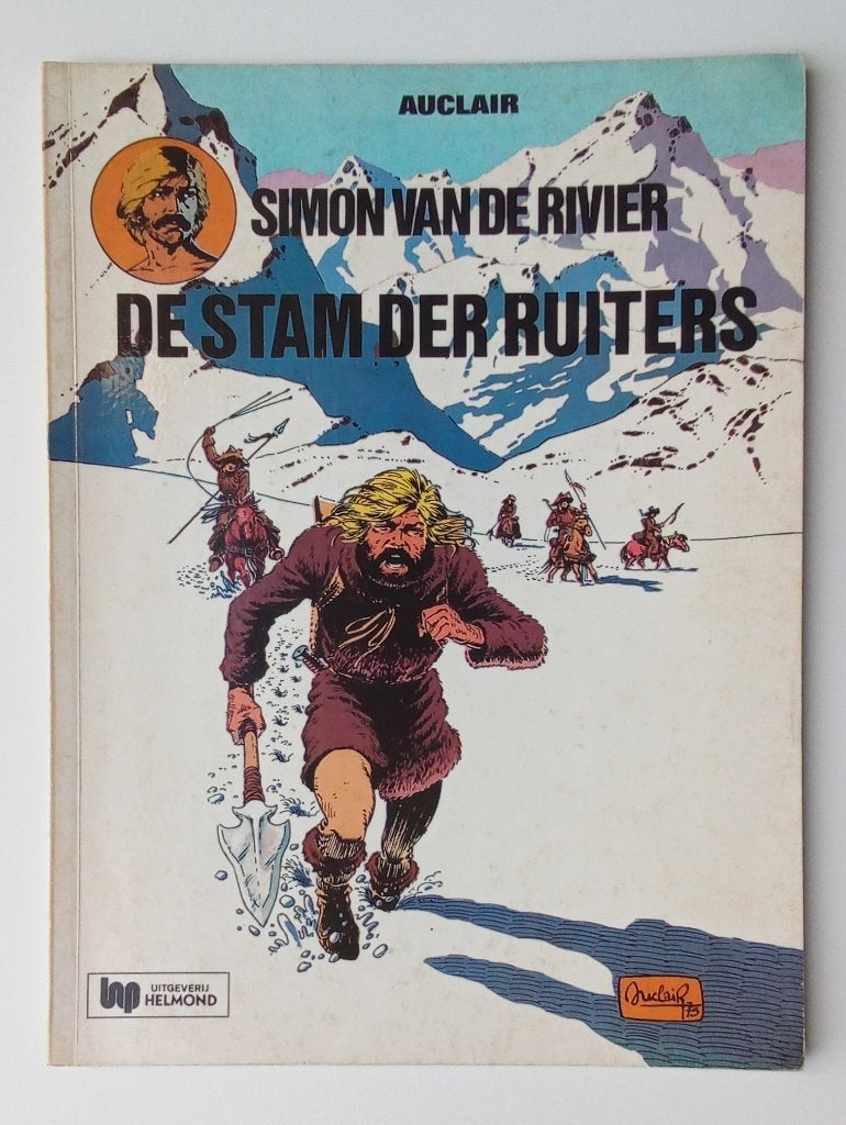 Simon van de Rivier - Deel 1 - SF/Avontuur - C.Auclair, Boeken, Stripboeken, Gelezen, C.Auclair, Eén stripboek, Ophalen of Verzenden