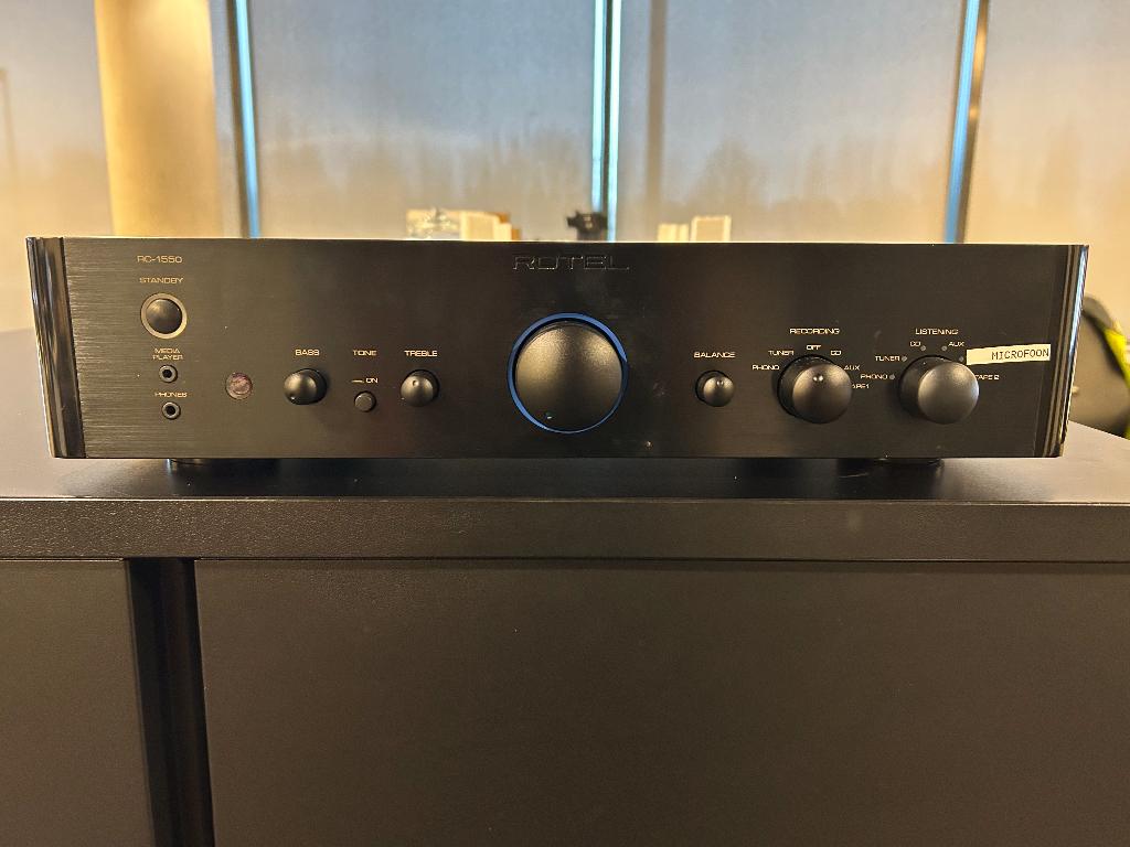 Rotel RC-1550, Audio, Tv en Foto, Versterkers en Receivers, Gebruikt, Stereo, Minder dan 60 watt, Overige merken, Verzenden