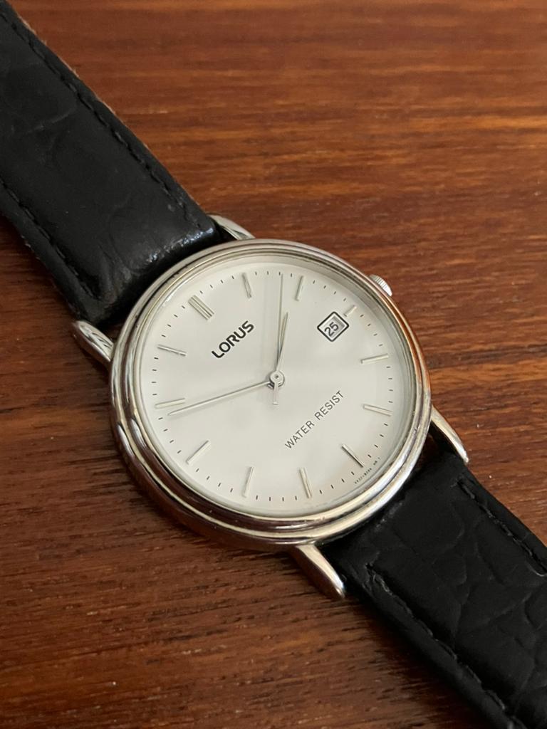 Lorus horloge zilver 34 mm, Ophalen of Verzenden
