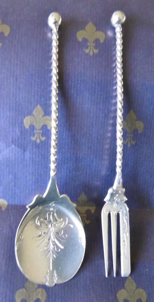 Antiek zilveren gembercouvert, Antiek en Kunst, Ophalen of Verzenden, Zilver