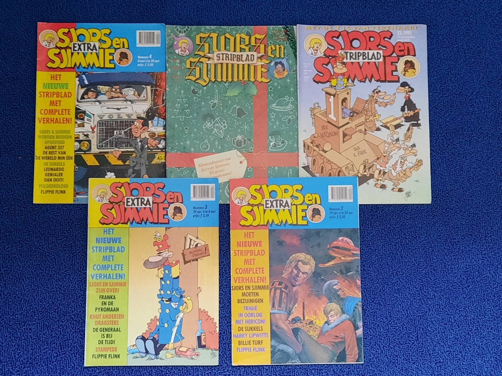 Sjors en Sjimmie Stripbladen - Diverse Nummers, Ophalen of Verzenden, Gelezen