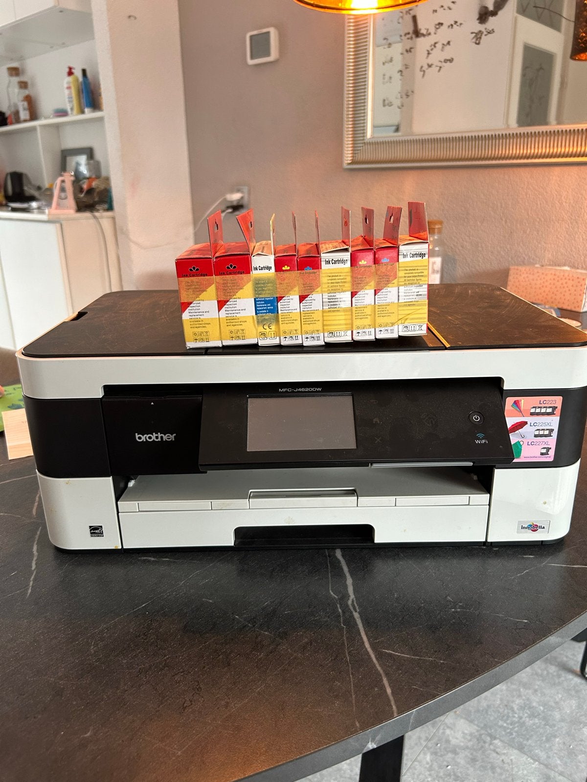 Brother MFC-J4620DW All-in-one printer met extra inkt, Ophalen, Gebruikt, Inkjetprinter, All-in-one