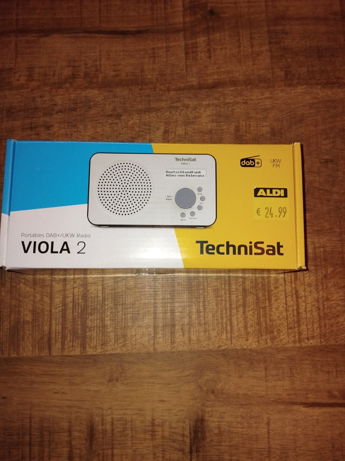 TechniSat VIOLA 2 DAB+ nooit gebruikt nieuw €7,50, Ophalen, Nieuw, Radio