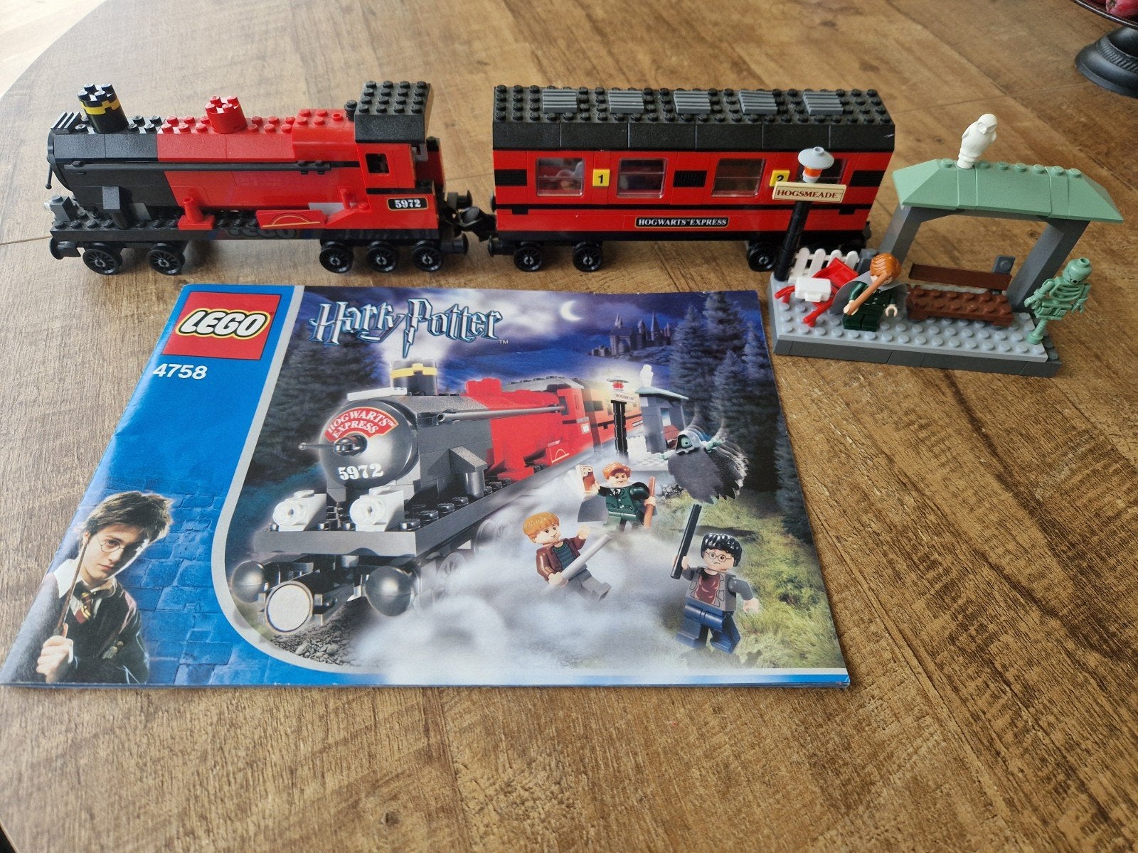 Lego Harry Potter Zweinsteinexpres 4758 met instructieboekje, Compleet, Gebruikt, Lego, Harry Potter