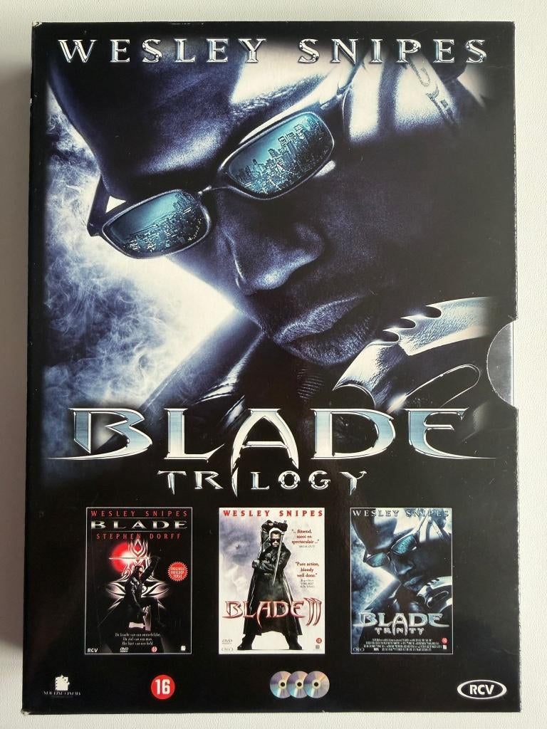 Blade Trilogy DVD | Actie 5=4, Cd's en Dvd's, Dvd's | Actie, Zo goed als nieuw, Vanaf 16 jaar, Ophalen of Verzenden