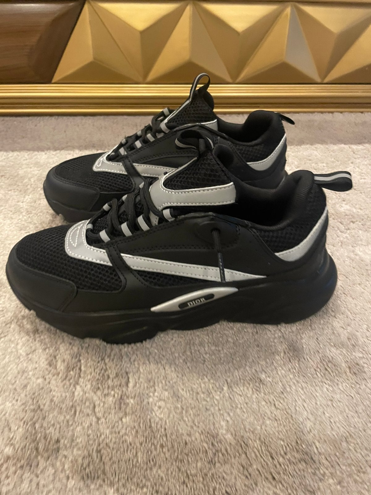 Dior b22 zwart met reflector, Ophalen of Verzenden, Nieuw, Zwart