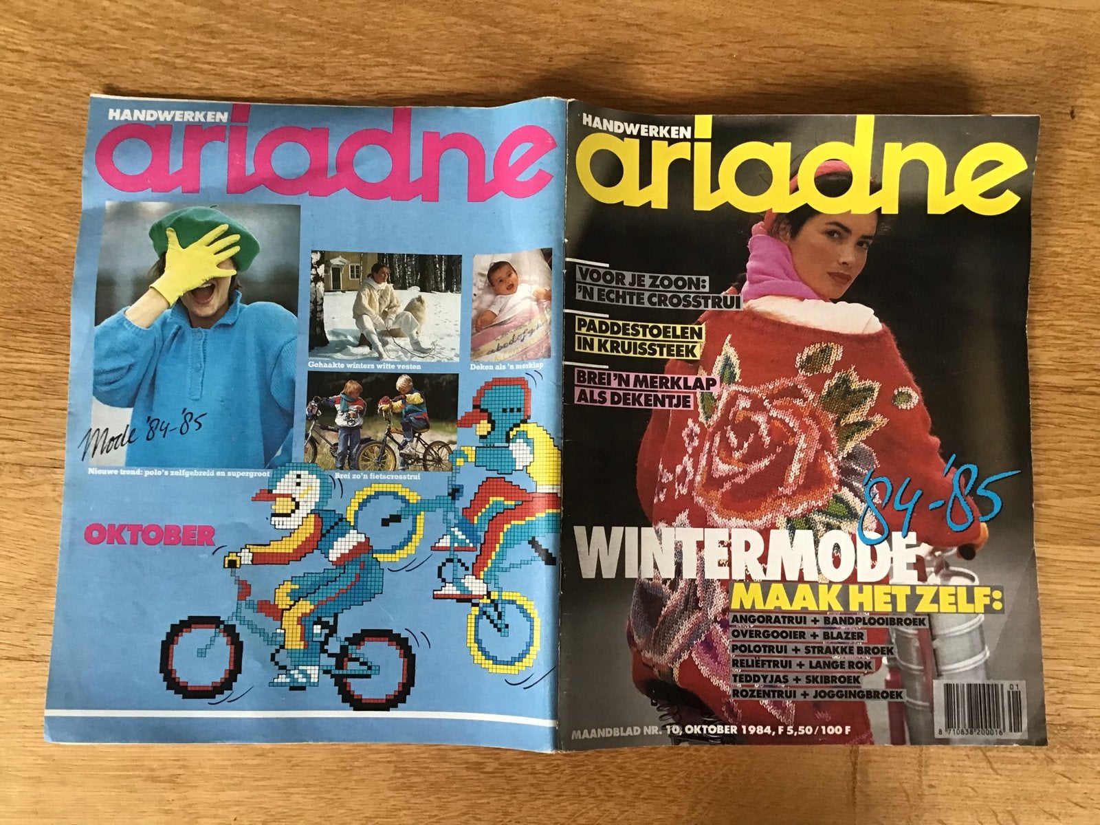 Ariadne Handwerken Tijdschriften Okt 1984, Ophalen of Verzenden, Gelezen, Breien en Haken