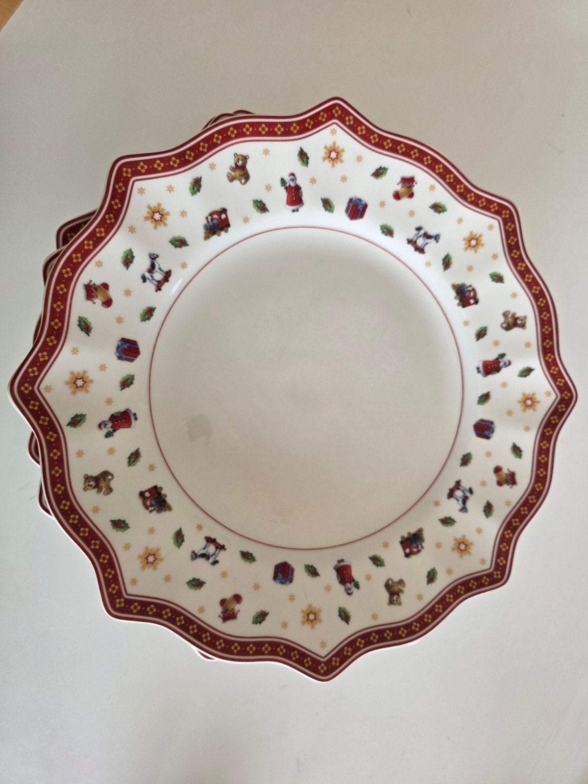 villeroy & boch 4 dinerborden Toy's Delight, Ophalen of Verzenden, Zo goed als nieuw