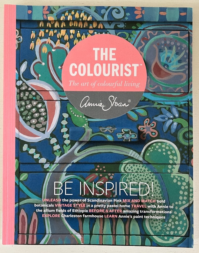 Bookazine The Colourist nr 1 - Annie Sloan, Ophalen of Verzenden, Zo goed als nieuw, Overige onderwerpen