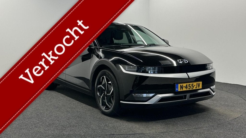 Hyundai IONIQ 5 Connect+ 73kWh LEER 100% SOH CAMERA STUUR/ST, Auto's, Hyundai, Automaat, Gebruikt, Zwart, Met garantie (alle)